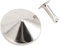 100 Sets Nieten in Pilzform, 22 mm, konische Spitzen und Bolzen aus Eisen für Lederhandwerk, ideal für die Reparatur von Taschen und Schuhen