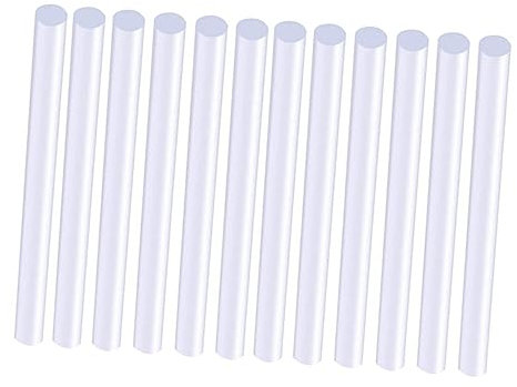 NUOBESTY 70pcs Strong Adhesive Hot Melt Glue Sticks Glue Sticks for Wood Metal Glass Cardboard
