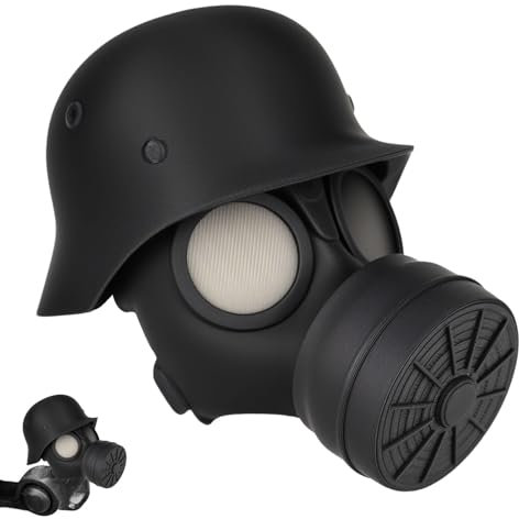 Deckkappe Für Die Anhängerkupplung,Fun Gasmaske Helm Form Kunststoff Kupplungskappe Anhänger, Hänger Kupplung Kappe, Schutzkappe für Anhängerkupplung,Steckerkappen für Deichselanhänger