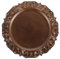 FOMIYES Bandeja Vintage Tallada Redonda Para Pasta Decoración Retro Para Habitaciones Plato Estético Para Servir Plato Decorativo Vintage Plato De Comida Para Restaurante Platos