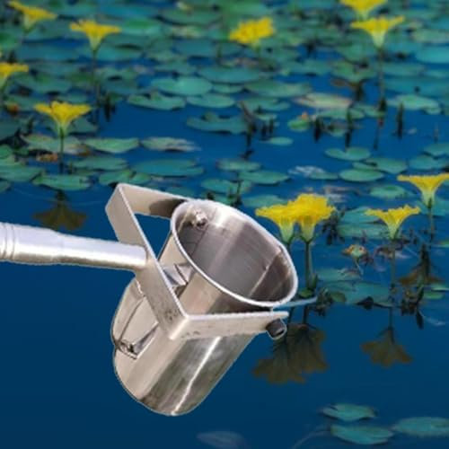 YCNLYSSR Telescopic Water Sampling Dipper, Extra Long Reach for Efficient Collection in Ponds, Streams, and Pools