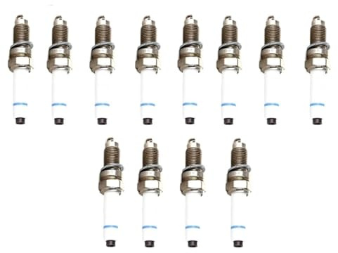 12-teilige Zündkerze 04C905616D / Passend for Volkswagen VW Golf Jetta Polo Vento for SKODA Yeti Fabia for Citigo Rapid for SEAT Ibiza Leon Arona Zündkerze