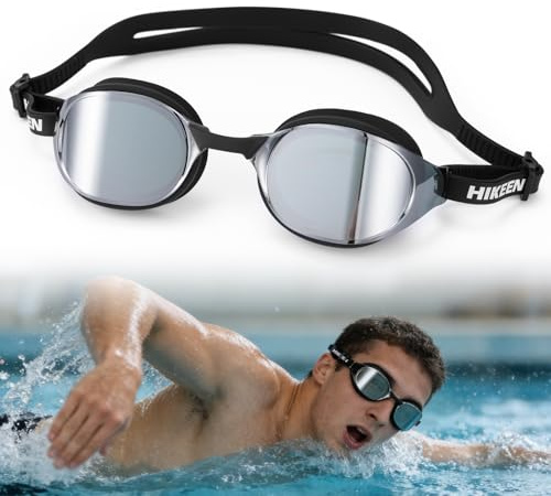 BOOSTEADY Gafas de Natación Antivaho con Protección UV Lentes Polarizadas: Gafas Piscina Hombre Gafas de Natación Mujer Sellado 3D Impermeable, Swimming Goggles Accesorios Natación con Visión Clara