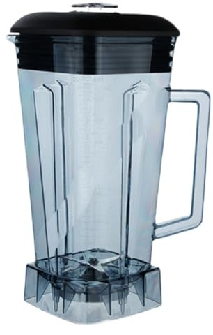 Vaso de licuadora 2 litros, compatible con Oaks, 1053 989 666 PB103 | Jarra de repuesto universal, compatible con modelos de licuadora Oaks.