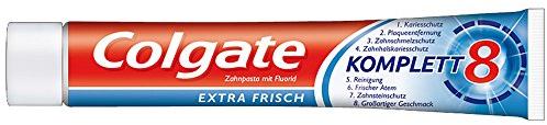 Zahncreme Colgate Komplet 8 - 75 ml (x4)