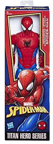 Marvel Figur Titan Power Armored Spiderman, 30 cm groß