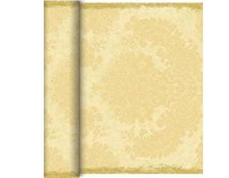 Duni Dunicel Tischläufer Tête-à-Tête Royal Cream 40 x 2400 cm, Duni Tete a Tete Royal Cream mit 20 perforierten Abschnitten à 1,20 m lang und 0,40 cm breit