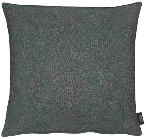APELT 1102 49X49 Fb. 10 Kissenhülle, Blau/Kupfer
