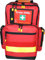 Bexamed Notfallrucksack LEER medium ca. 23 L - Nylon rot - gelbe Reflexstreifen