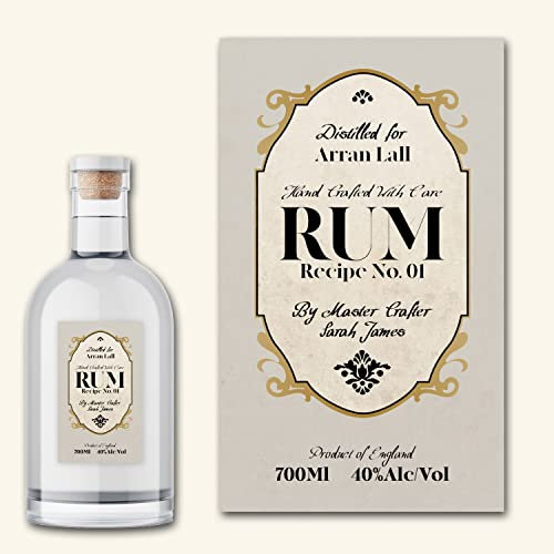 Affiche Prints L166 Personalised Vintage Style Rum Alcohol Fun Novelty Custom Bottle Label For Any Occasion!
