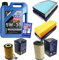Filter Set Inspektionspaket 5 Liter Motoröl Longtime High Tech 5W-30 SCT Germany Innenraumfilter Kraftstofffilter Luftfilter Ölfilter