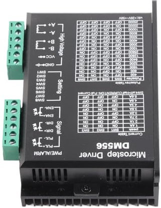 DM556 Schrittmotortreiber Zweiphasen-DC 24V-50V 42 57 Schrittmotortreiberplatine, automatisierte Industrie
