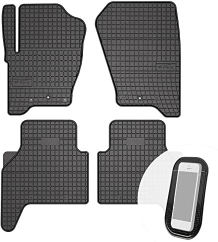 moto-MOLTICO Gummimatten Auto, 4-teiliges Set, Allwetter Gummi Fußmatten, Antirutsch & Wasserfest Autoteppiche - passend für Land Rover Range Rover Sport I 2005-2012