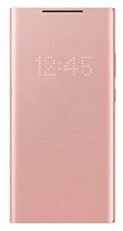Samsung LED View Smartphone Cover EF-NN985 für Galaxy Note20 Ultra 5G Handy-Hülle, LED-Anzeige, Kartenhalterung, bronze