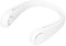 ASHATA Hanging Neck Fan, Portable Hands Fan, Rechargeable Air Cooler Wind Bladeless Fan, Headphone Design Wearable Personal Fan with 3 Speeds