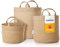 Coolaroo Haustiertaschen, 3er-Pack, alle Größen S, M und L – Desert Sand Haustier-Taschen, 100% Polyethylen mit hoher Dichte, Dessertsand