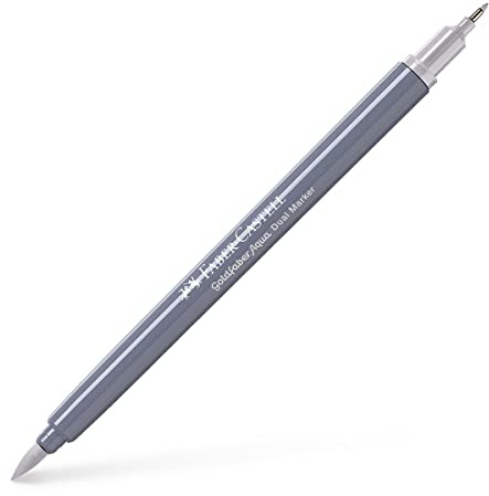 Faber-Castell Creative Studio Goldfaber Aqua Dual Marker, Titanium Violet Light, Single Marker, für Kunst, Handwerk, Zeichnen, Skizzieren, Zuhause, Schule, Universität, Ausmalen