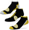For Bare Feet Socken 3er Pack - Motiv: Pittsburgh Steelers - NFL - Flash - Grösse: L