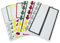 TimeTEX Zeitstrahl Flexaform blanko, magnetisch, 64-TLG. - Länge von 40-240 cm festlegbar - mit farbigen Informations-Schildern und Pfeilen - 92752
