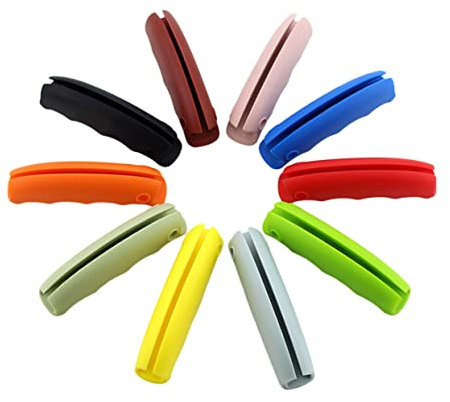 MAGICLULU 2 Stk Silikon Tasche Griffe Halter One-trip-grip-bag-halter Reise Griff Halter Silikon-griffträger Haltegriffe Werkzeugständer Daumenstütze Handhaben Einkaufen Taschenträger