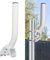 supporto da parete per antenna parabolica rettangolare V2, kit Internet kit su palo a J antenna satellitare per