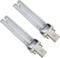 UVBrite® 2 x 7W PLS UV-C Bulb UV Lamp for Pond Filter UVC Clarifier [Quartz not Glass 9000 Hours Average Rated Life]