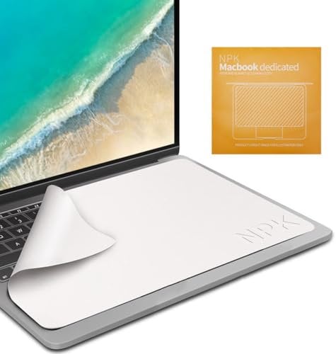 Protection d'Écran en Microfibre pour M AC Book 13/14 Pouces - Prévient Les Marques de Clavier, Nettoie et Protège, Bord Découpé au Laser, 290x195 mm
