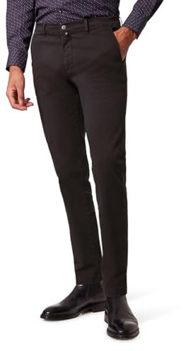Pierre Cardin Herren Chino PC-Colmar | Männer Hose | Tapered fit | Schwarz 4038 9000 | 33 32