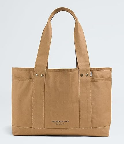 The North Face Unisex Circular Cotton 10 L Tote Bag, Utility Brown