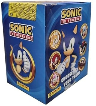 Panini Sonic the Hedgehog Sticker 2024 / Display je 36x Stickertüten