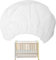 Moustiquaire Lit Bebe, Universel Moustiquaire Lit Bebe, Moustiquaire pour Berceau de Bébé, Filet de Maille Portable Moustiquaire, Moustiquaire pour Parc d'enfants ou Berceau 135x60x90cm