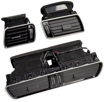 Salida Aire Acondicionado Para Passat Para B6 Para B7 CC R36 Panel Delantero Del Coche Aire Acondicionado Salida A/C Ventilaciones De Aire Acondicionado 3AD819728 3AD819702(1Pcs Left)