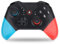 NK Mando PRO Switch Inalámbrico- Wireless Pro Switch Controller con Función Macro/Wake/Turbo/Gyro Axis/Doble Vibración/RGB Light - Color Negro/Rojo/Azul