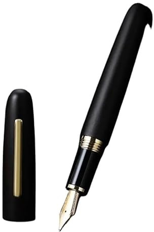 EPANO Penna stilografica in legno naturale da 0,38/0,5/1,0 mm, pennino extra fine, elegante e di lusso, per ufficio, scuola, cancelleria (05, M (0,7 mm)