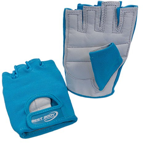 Best Body Nutrition Power Handschuhe, türkis – Größe M – Fitness Handschuhe mit komfortablem, gepolstertem Innenhandleder – Atmungsaktiv – Nylon Handrücken, für Training, Gym, Gewichtheben
