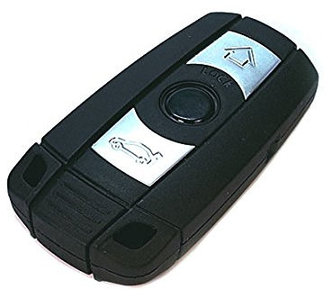 Jurmann Trade GmbH® 1x Ersatz Schlüsselgehäuse - 3 Taste Autoschlüssel bmwks11aa Klappschlüssel mit Rohling Schlüssel Fernbedienung Funkschlüssel Neu Gehäuse ohne Elektronik