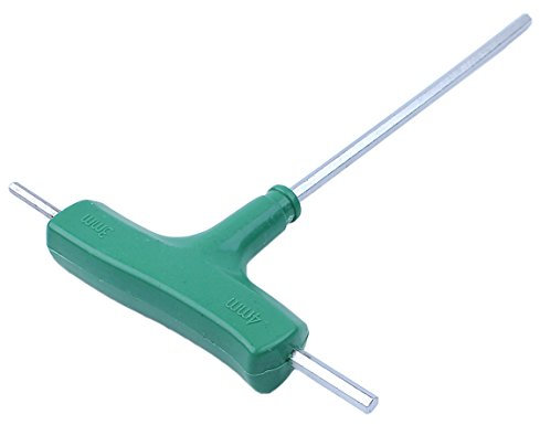 Haishine 3mm 4mm Chainsaw Hexagonal Spanner Hex Key Wrench T-Shaped