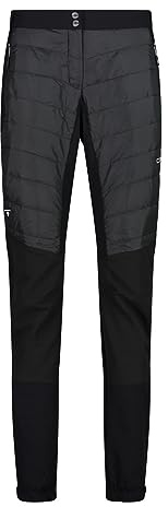 CMP - Woman Pant Hybrid, Black, L