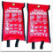 2 Stück Löschdecke 1,20m x 1,20m DIN EN 1869 Brandschutzdecke Feuerlöschdecke 120cm von MBS-FIRE