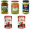 Lot de 2 boîtes de 400 g de tomates pelées italiennes pesto Mutti Star Barilla + Italian Gourmet