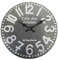 Rebecca Mobili Reloj Colgante, Reloj de Pared, Gris, MDF, Redondo, Diseño Moderno, para Cocina, Sala de Estar - Medidas: 33,8 x 33,8 x 4 cm (A x AN x FON) - Art. RE6572