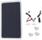Kit de Panel Solar de 20W Y 12 V, Bricolaje de DIY Module Paneles Solares Ideal para Autocaravana, Vivienda de Jardín, Barco, Casa, Camping