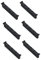 Meetpon 6 StüCke/Nagelneues Windsurfen Kunststoff 5 LöCher Verstellbare FußSchlaufe EinfüGen Windsurfbrett Reparatur ZubehöR