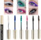 KTouler 6 Colori Mascara Multicolore, Volumizzante, Lunga Durata, Impermeabile, Vegano, Pennello Fine, Trucco Occhi Naturale