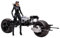 McFarlane Toys DC 7In Scale Vehicles Batpod,The Dark Knight Rises with Catwoman, Nero