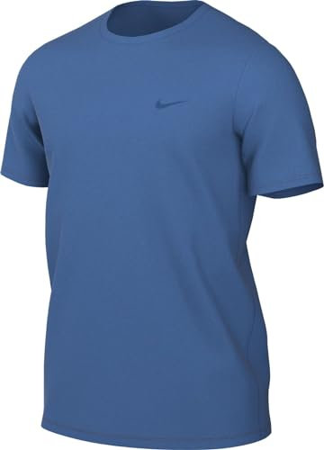 Nike Men's M Nk Df Primary Stmt Ss Short Sleeve top, Star Blue/Star Blue, XL