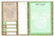 Mickey Mouse Schreibtischplaner mit Blumenmuster, mit To-Do-Liste, Haftnotizen, liniertem Block und Mini-Block