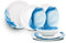 Flamefield Set di 12 pezzi in melamina antiscivolo Deep Sea, 722208878860