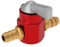 VGOL Robinet de Carburant 8mm en Métal en Ligne Essence On-Off pour Moto ATV Scooter - Commutateur D'essence Gaz Rouge