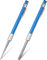 Bestgle 2pcs Aiguiseurs de Couteaux, Diamant Affûtage Pierre Stylo Bâton Portable, Poche Diamant Sharpener Affûtage Type Affûteur Outil pour Chasse Eérieure Cuisine